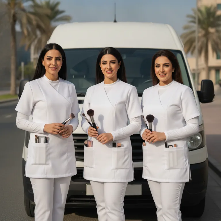 مكياج عروس فريق في رأس الخيمة